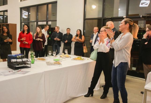 Wine and Conversation at LEICHT showroom